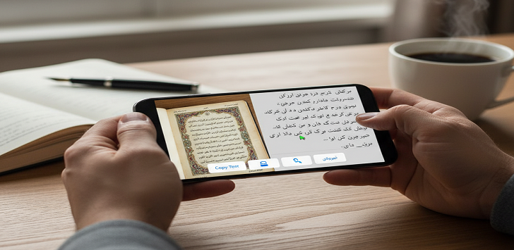 استخراج متن از عکس آنلاین